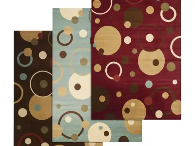 Rug Set 2377 3D model
