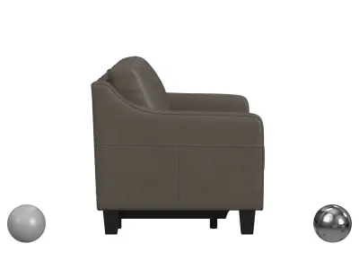 Sigmund Power Inclining Loveseat 3D model