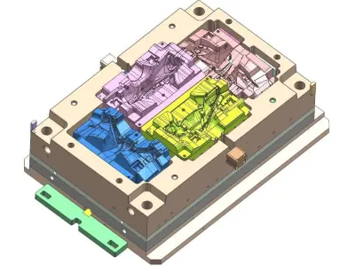 Plastic Mold COVERHANDLE-FR-RR 3D print model