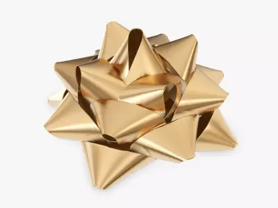 Wrapping bow 01 3D model