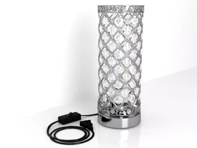 Crystal Table Lamp 3D model