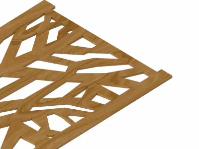 Decorative panel STL 3D model