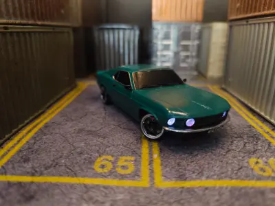 STURMKIND MUSTANG FASTBACK 3D print model