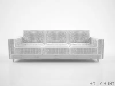 Holly Hunt Surf Sofa 3D model