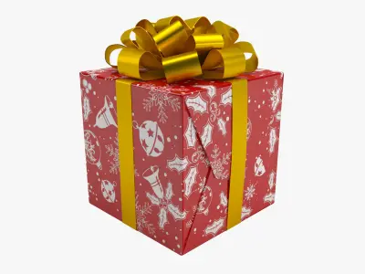 Christmas Gift 01 3D model