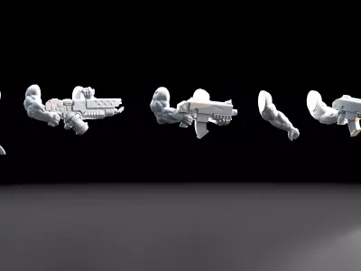 Marines Squad Free 3D print model