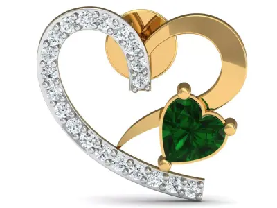 Diamond Locket Set 3D print model 34