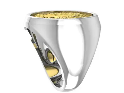 Ring Alexander money 3D print model