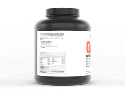 Protein Powder 3D model 112