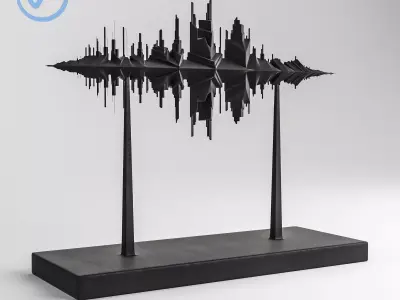 Fabian Burgy - Soundscultptures 3D model