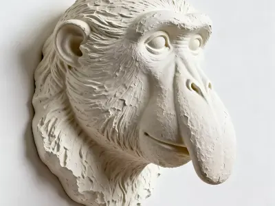 Proboscis Monkey 3D print model