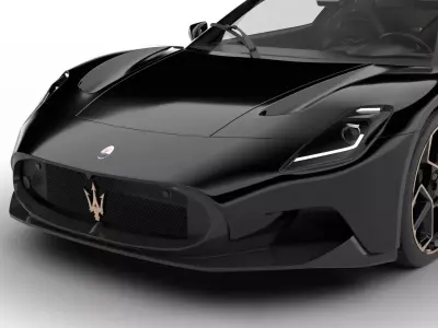 Maserati MC20 Notte Edition 2023 3d model 3D model