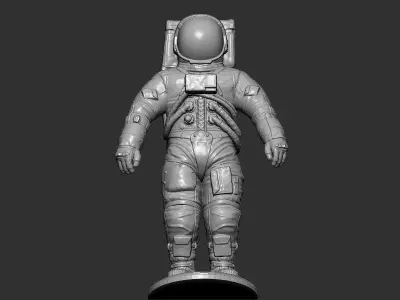 Space suit model 3D print model