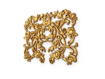 Classic decor ornament 314  3D model