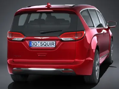 Chrysler Pacifica 2017 MPV 3D model