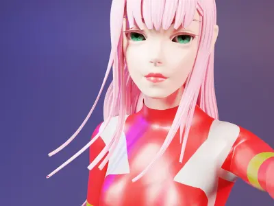 Zerotwo Free low-poly 3D model