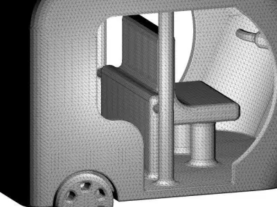 Stylish Auto Rickshaw 3D print model
