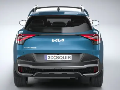 Kia Sportage 2022 3D model