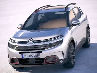 Citroen C5 Aircross 2018 3D model