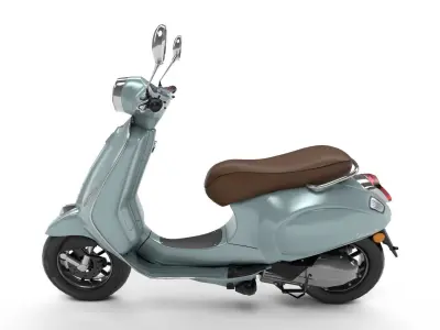 Vespa Low-poly 3D model