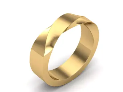 Mobius band 3D print model