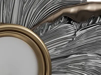 ELLIPSE MIRROR by Baker 3D model