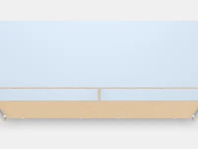 SPIKSMED TV bench 3D model