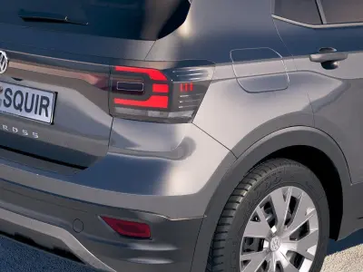Volkswagen T-Cross basic 2019 3D model