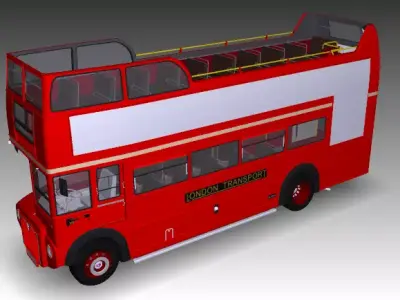 AEC Routemaster Opentop 3D model