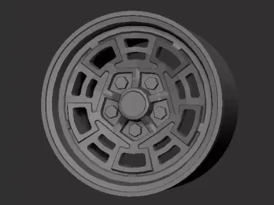 De Tomaso GTS OEM Wheels 3D Print Ready 3D print model 3D print model