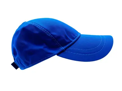 Sporty Blue Cap model pack Low-poly 3D model