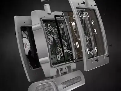 Richard Mille Pocket Watch 3D model