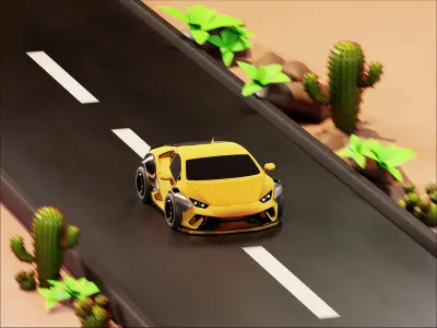 car collection cars vol 3D model