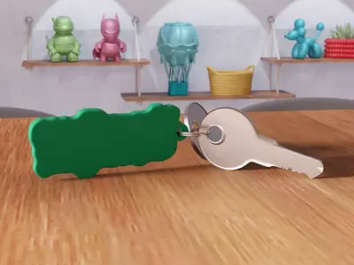 Warm Cocoa Cold Nights Keychain - 467 3D print model