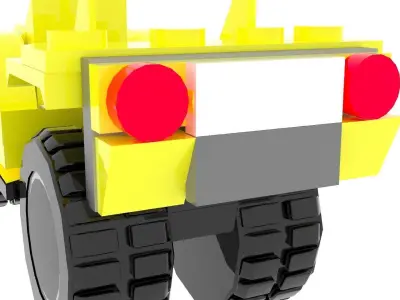 Lego Car 3D model