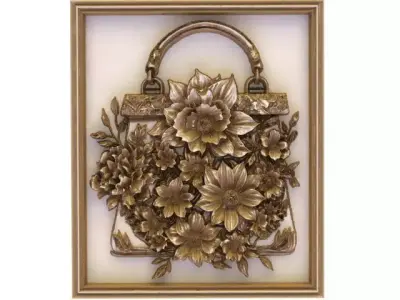 A gift of art and nature 3D model