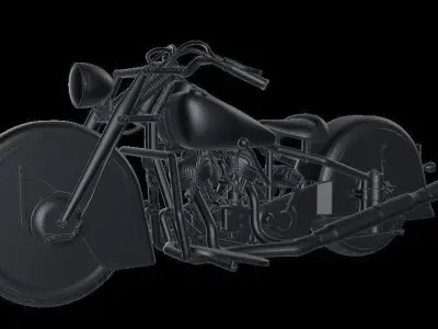 CUSTOM BIKE MODEL 1 3D print model