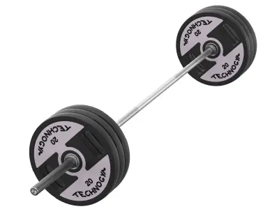 Barbell Techno Gym 3D model