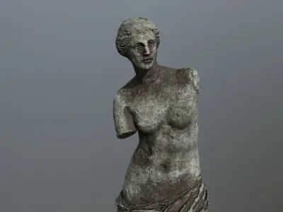   Venus de Milo Low-poly 3D model