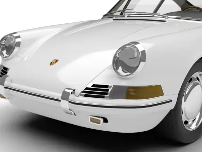 Porsche 911 1964 3d model  3D model