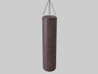 Punching Bag Low-poly 3D model shop