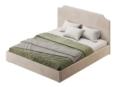 Adona Floor BED 3D model