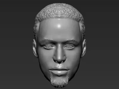 Stephen Curry standard version only mesh 3D model