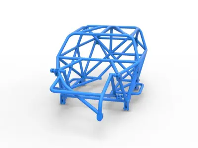 Frame of Formula off road Scale 1 to 25 3D print model