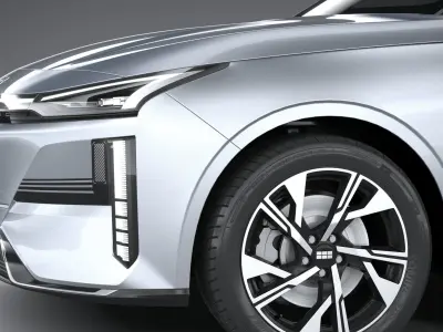 Geely Galaxy L6 2024 3D model