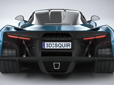 Zenvo Aurora Tur 2026 3D model