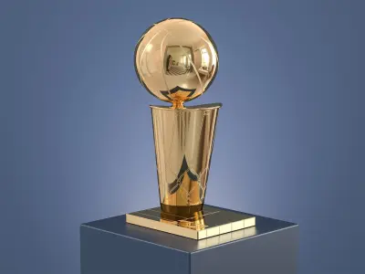 Larry OBrien NBA Championship Trophy 3D model