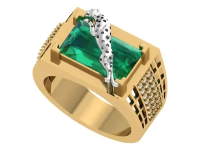 Mens Ring 3D print model buy