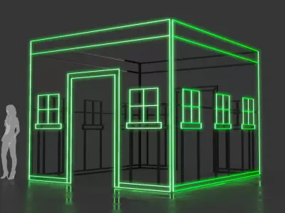 House Outline 4 3D model