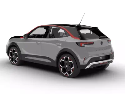 Vauxhall Mokka 2021 3d model 3D model